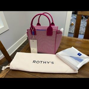 Berry Weave Mini Handbag